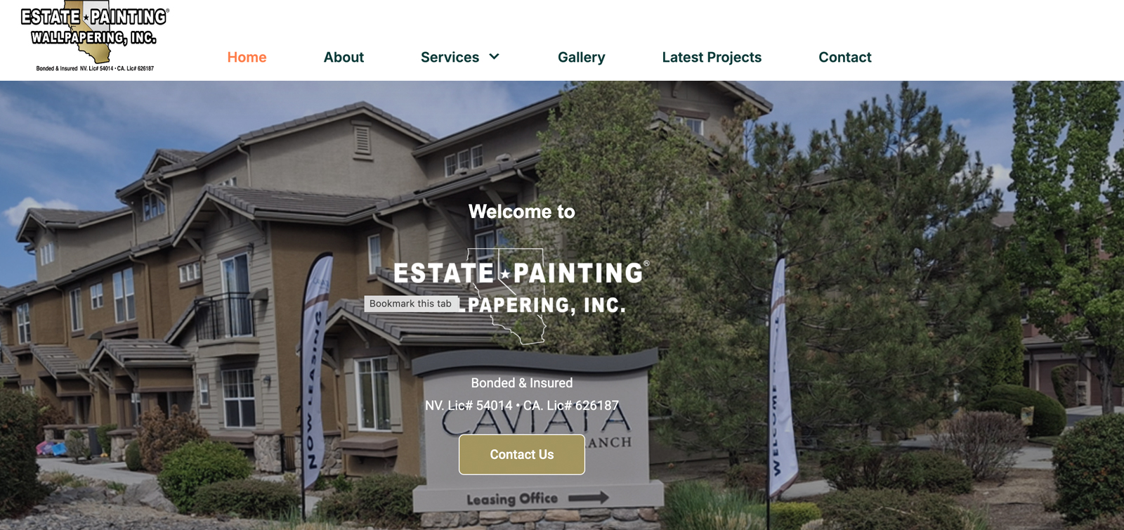 Estate Painting, Inc-official website - Reno-Sparks, Nevada